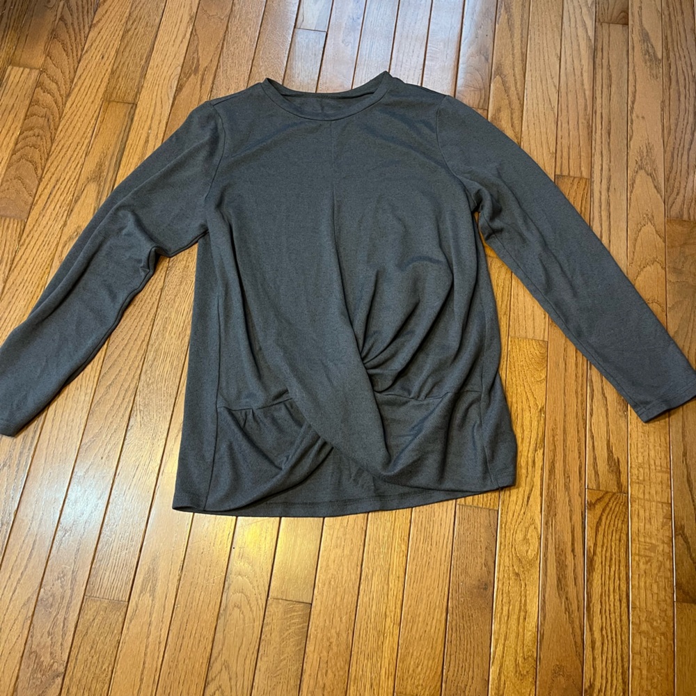 Plain grey sweater